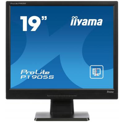 19" Black LED Monitor HD Ready DVI and VGA